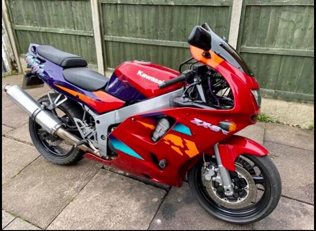 kawasaki zx6r 1996
